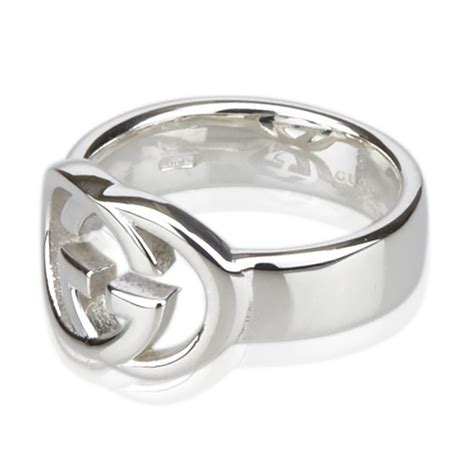 gucci ring gg silver